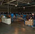 Volunteering at the Food Bank