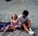 Mom and me on Fire island