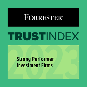 Ameriprise’s recognition of ranked the #3 brand among investment firms for Customer Trust according to Forrester’s 2023 U.S. Customer Trust Index