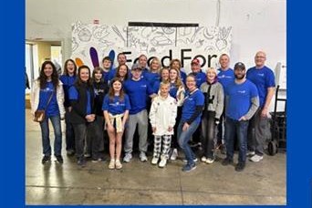 Summit Wealth Management Team Volunteering at Food for Thought Denver