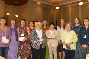 Welcomed our newest members to the GFWC Woman's Club