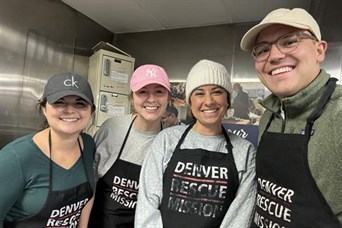Team Service Day at Denver Rescue Mission at The Crossing