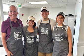 Team Service Day at the Denver Rescue Mission at The Crossing