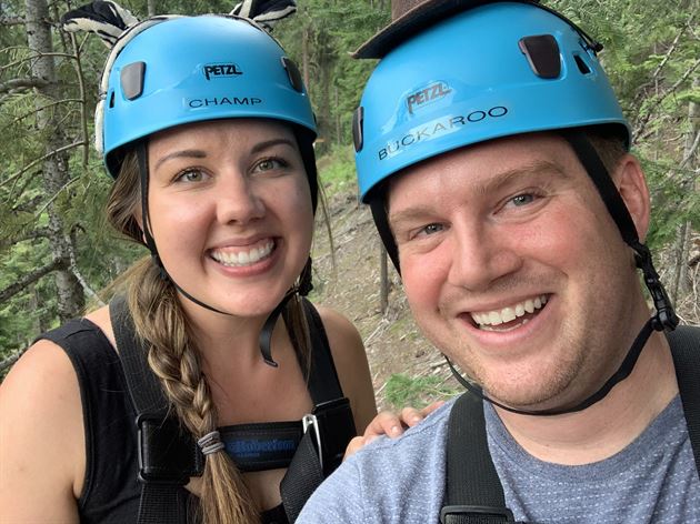 Ziplining in Leavenworth
