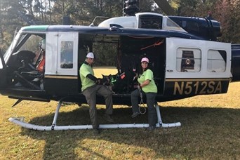 Helo Training for our search dogs