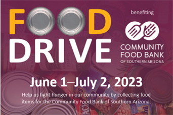 Summer Food Drive, Community Food Bank of Southern Arizona  