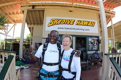 Skydiving in Hawaii