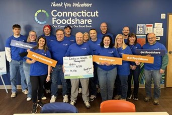The Centurion Wealth Management team helped make Thanksgiving happen for families across CT!
