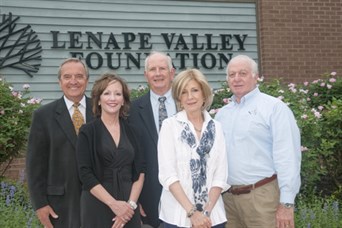 Board of Directors for The Lenape Valley Foundation.