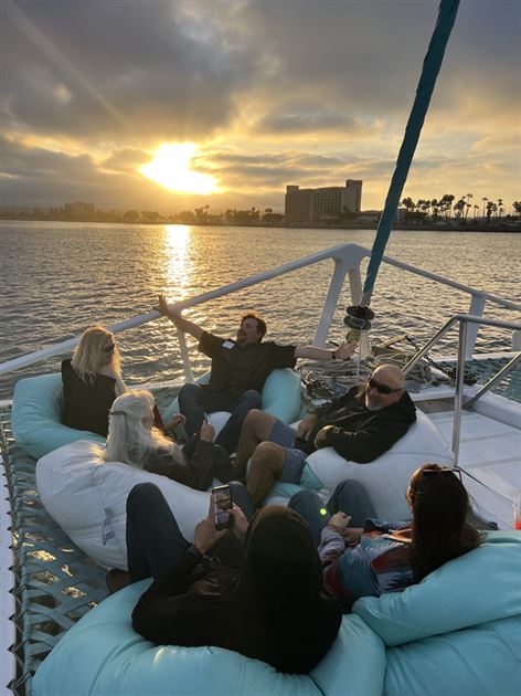 Catamaran on the Bay