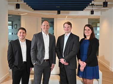 Team photo for Brostrom and Berlin Wealth Management