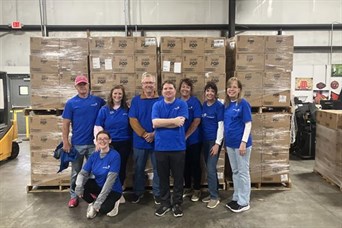 Ameriprise National Day of Service at Dare to Care 2025 