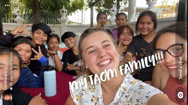 Riah & her Mission trip in Cambodia