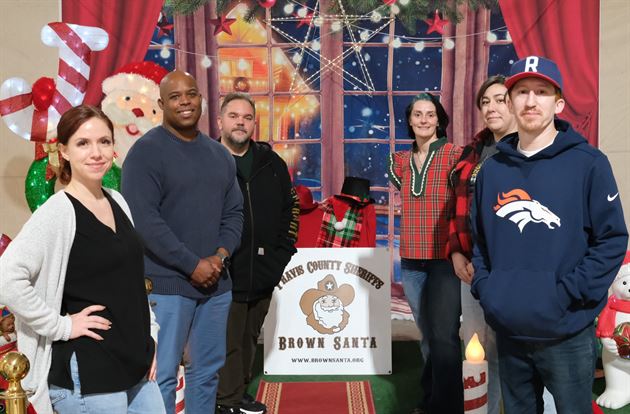 Travis County Sheriff's Brown Santa