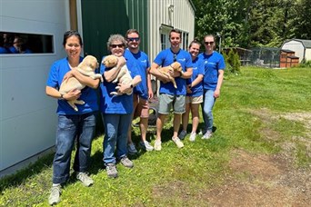 Our team got together for our Annual Day of Service in Exeter, NH.