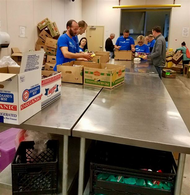 Volunteering: Kansas Food Bank
