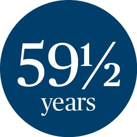 59 1/2 years