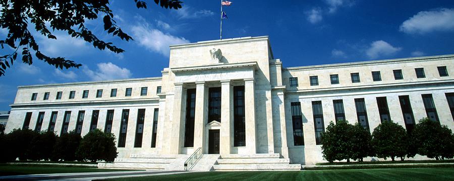 The Federal Reserve building in Washington, D.C.