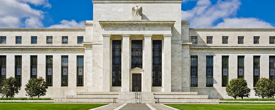 The Federal Reserve building in Washington, D.C.