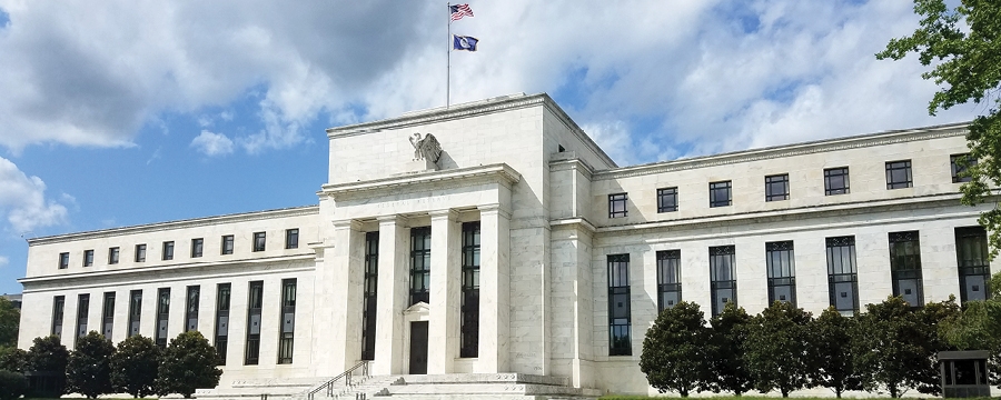 The Federal Reserve building in Washington, D.C.