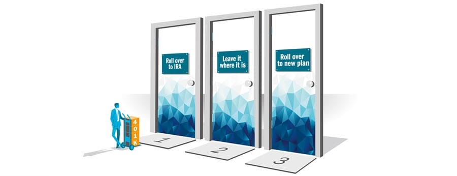 Three doors to open in retirement illustration