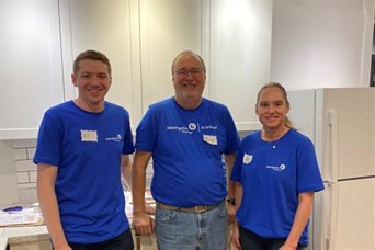 Our team joined in the Ameriprise National Day of Service by volunteering at Acres of Diamonds!