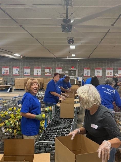 2025 Volunteer Day at Food Bank