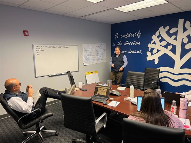 The Best Life Team in action
