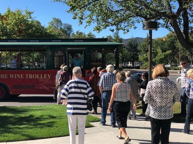2017 Fall Wine Trolley Event