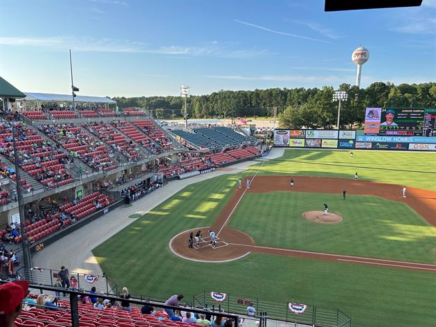 Carolina Mudcats Baseball Game!