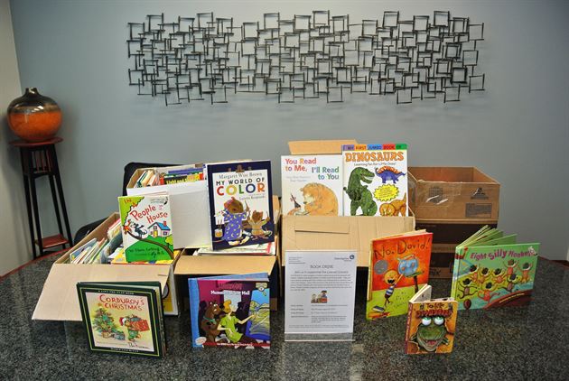 The Literacy Council Book Drive '15