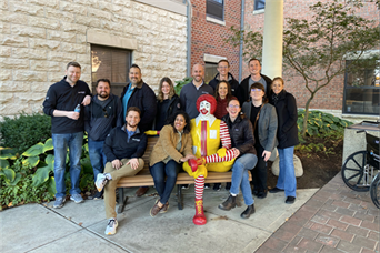 Some of our team volunteering at the Ronald McDonald House in Columbus, Ohio! 