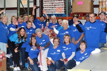 The Ameriprise National Day of Service 2018 crew. 