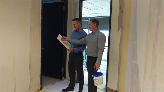 Our office is getting a facelift...