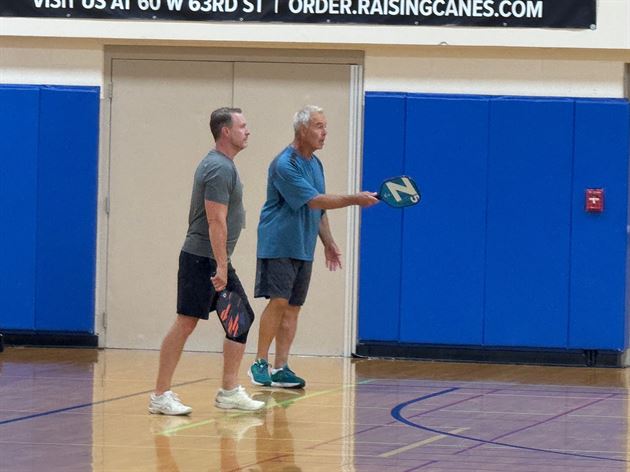 Pickleball with Greg and the Team