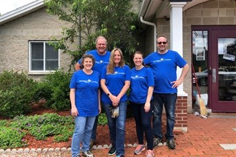 Ameriprise Day of Service - Team members volunteered at a local animal shelter in Manchester, NH.