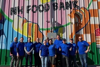 Our team got together for our Annual Day of Service in Manchester, NH.