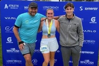 2025 CHLA Long Beach Legacy Triathlon - Vedran, Lauren, and Luke