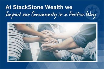 At StackStone Wealth, we impact our community in a positive way.