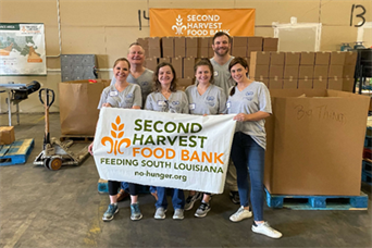 The Guidry Retirement Group at Second Harvest Food Bank