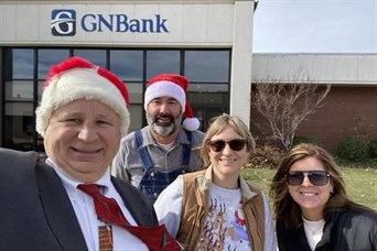 David Neihart and KKOW Radio staff members raise money for Parsons State Hospital.