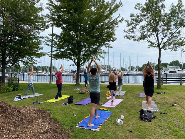 Yoga In the Park & Rooftop Brunch